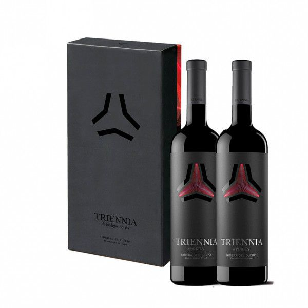 PORTIA TRIENNIA ESTUCHE 2 BOTELLAS 