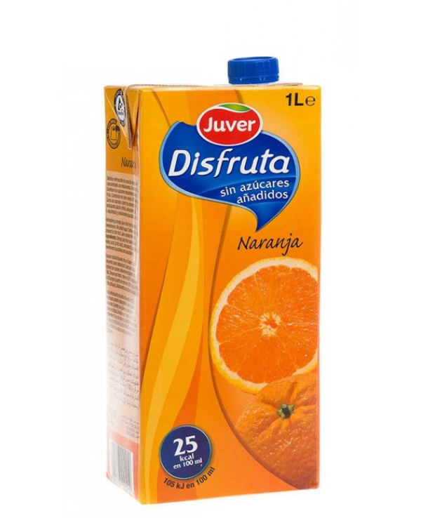 JUVER DISFRUTA NARANJA 1L C12