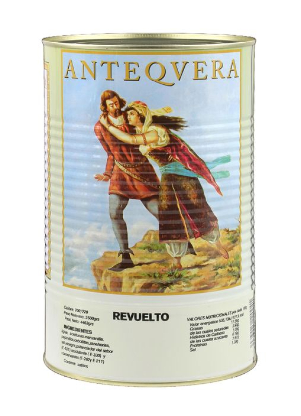 ACEITUNAS CHICON LATA REVUELTO 2,5 KG.1 UN.