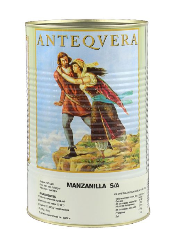 ACEITUNAS CHICON LATA MANZ-ANC.2,5KG.1UN.