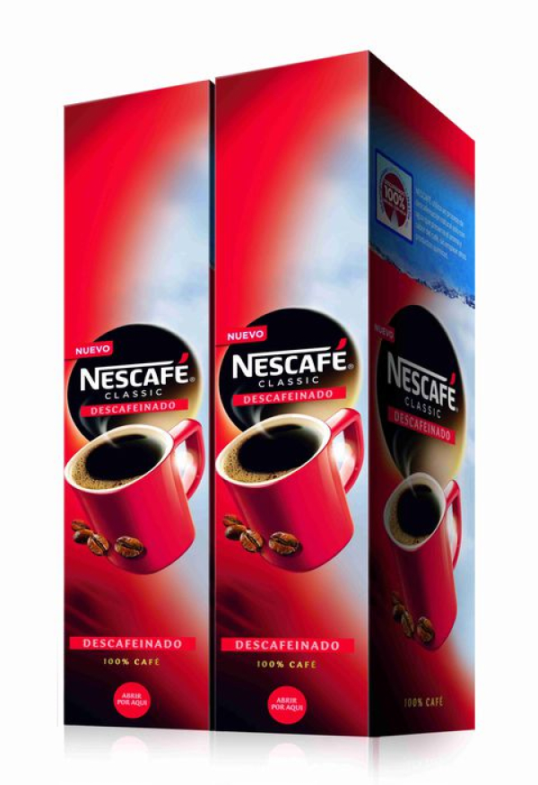 NESCAFE DESCAFEINADO 100*2GR